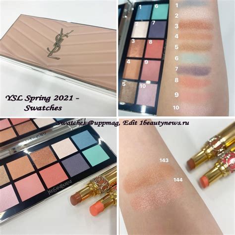 ysl spring makeup 2021